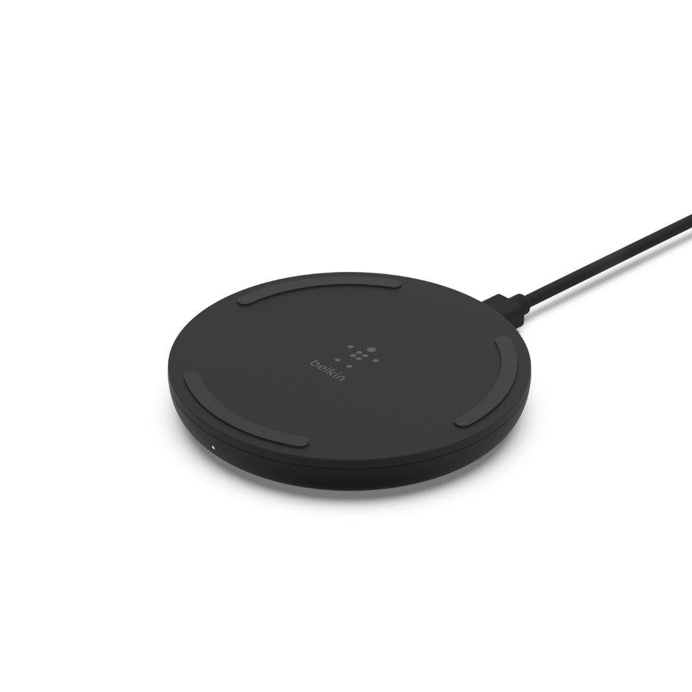 Belkin Boost Charge 10W Fast Wireless Charging Pad + Quick Charge 3.0 wall Charger - Black
