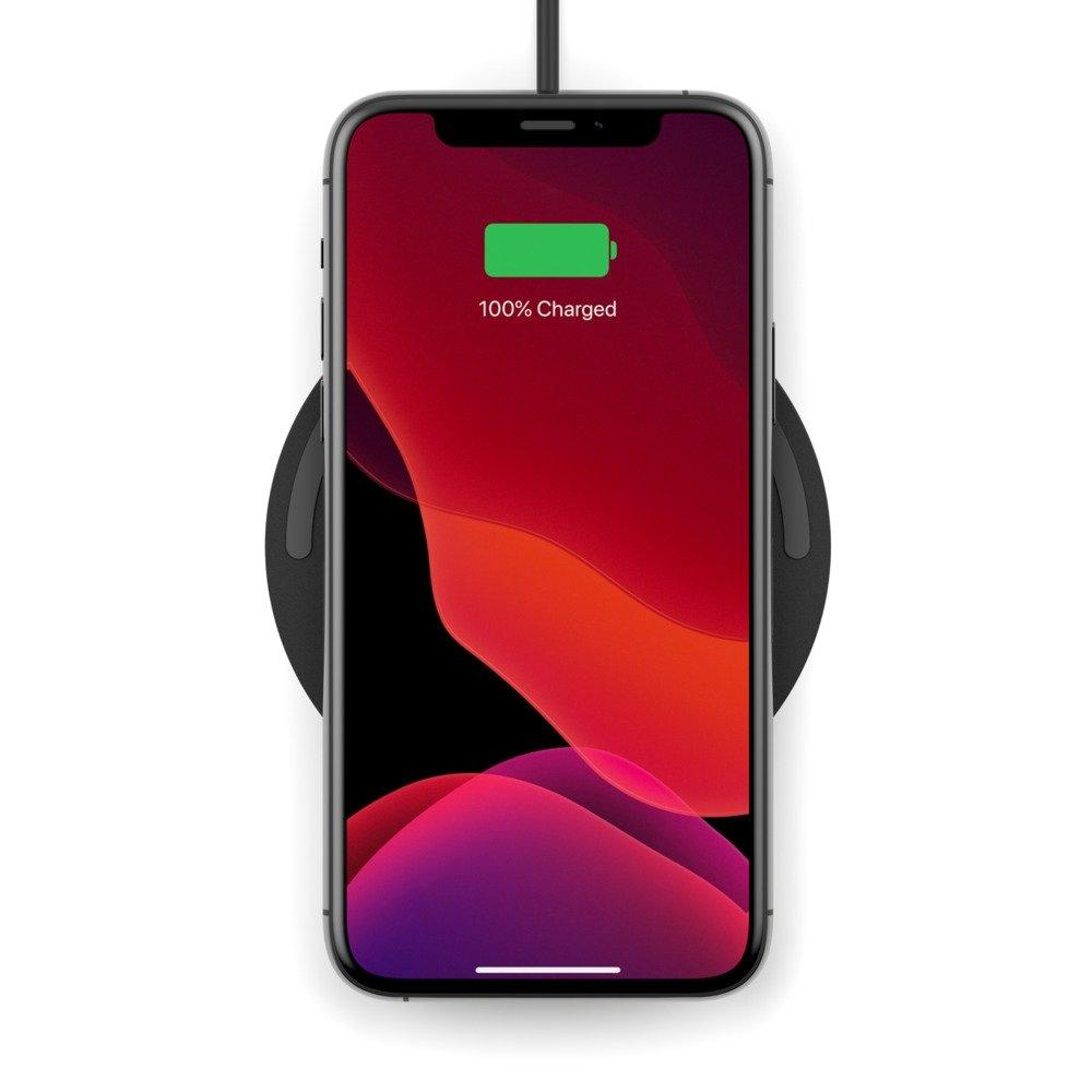 Belkin Boost Charge 10W Fast Wireless Charging Pad + Quick Charge 3.0 wall Charger - Black