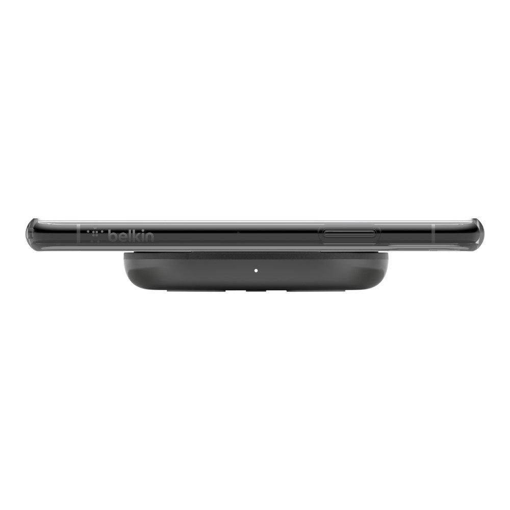 Belkin Boost Charge 10W Fast Wireless Charging Pad + Quick Charge 3.0 wall Charger - Black