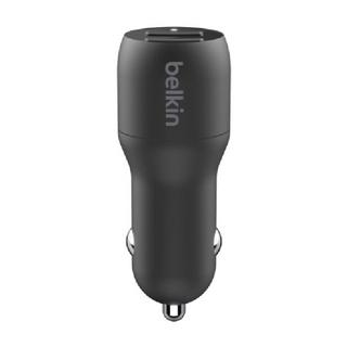 Buy Belkin boost charge dual usb-a car charger 24w in Kuwait