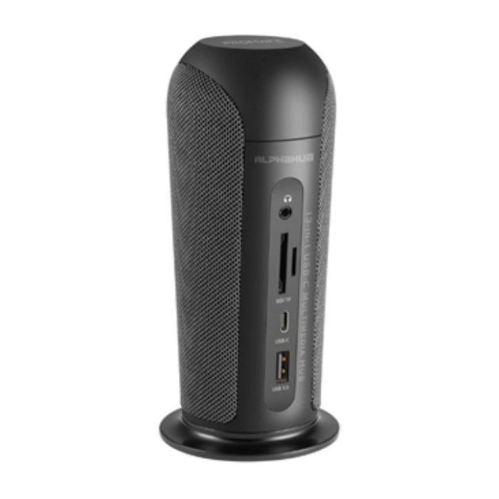 Promate Alphaub 13-in-1 USB-C Multimedia Hub - Black