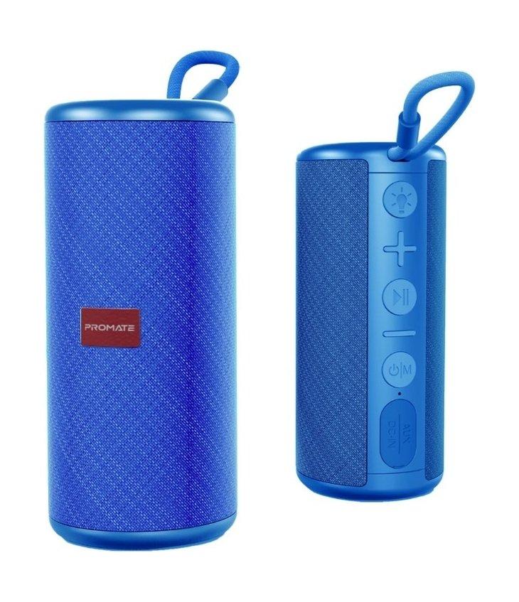 Promate Pylon Stereo Sound Speaker - Blue