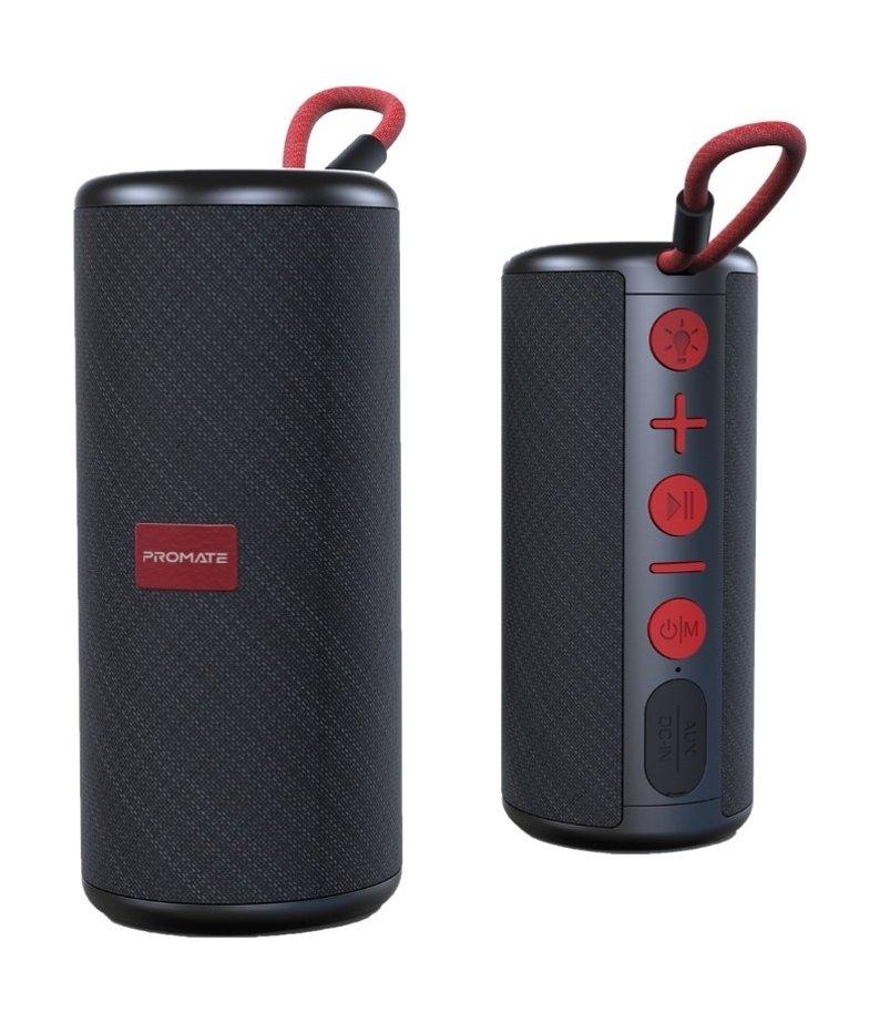 Promate Pylon Stereo Sound Speaker - Black