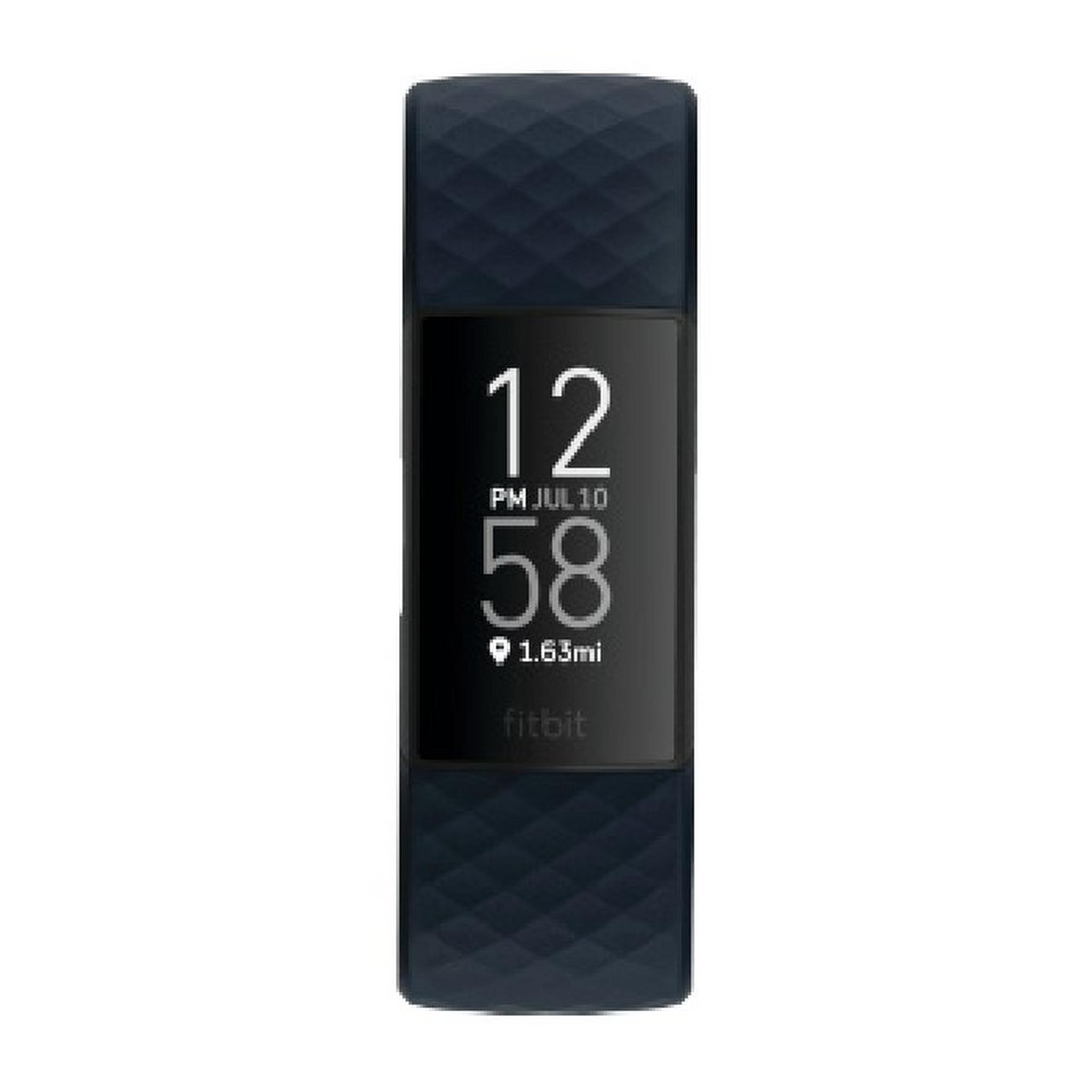 Fitbit Charge 4 NFC Fitness Tracker - Black / Blue