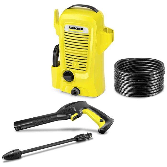 Buy Karcher k2 universal edition pressure washer, 1400w - yellow in Kuwait