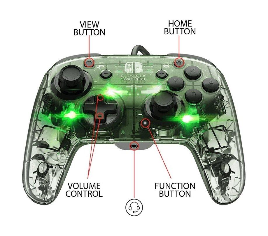 Nintendo Switch Afterglow Wired Deluxe Controller