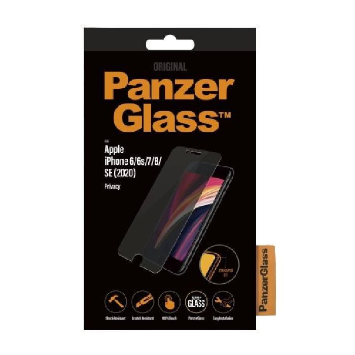 واقي الشاشة مع فلتر الخصوصية لهاتف أيفون6/6إس/7/8/إس إي (2020) من بانزر جلاس