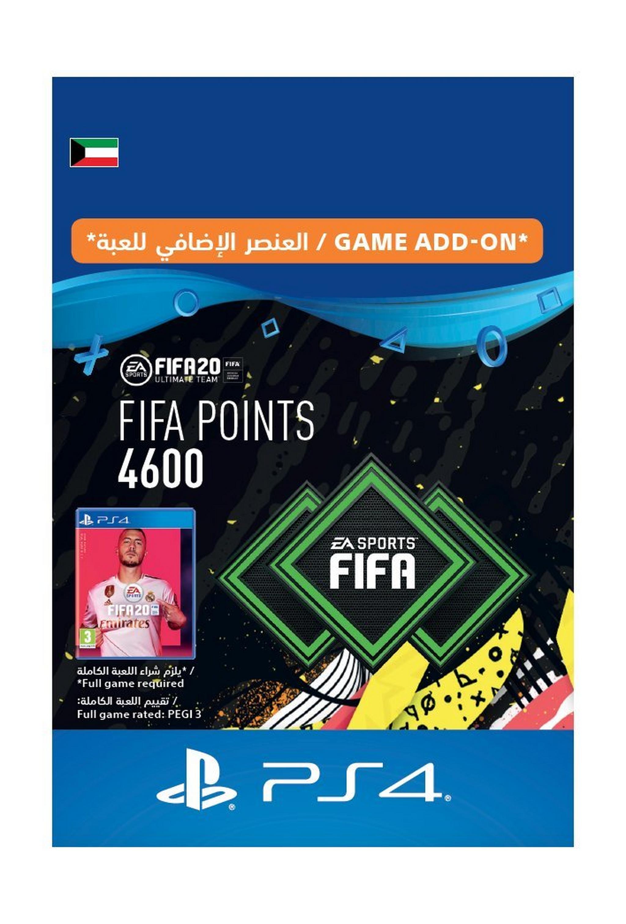 Sony FIFA20 (4600 Points) Pack