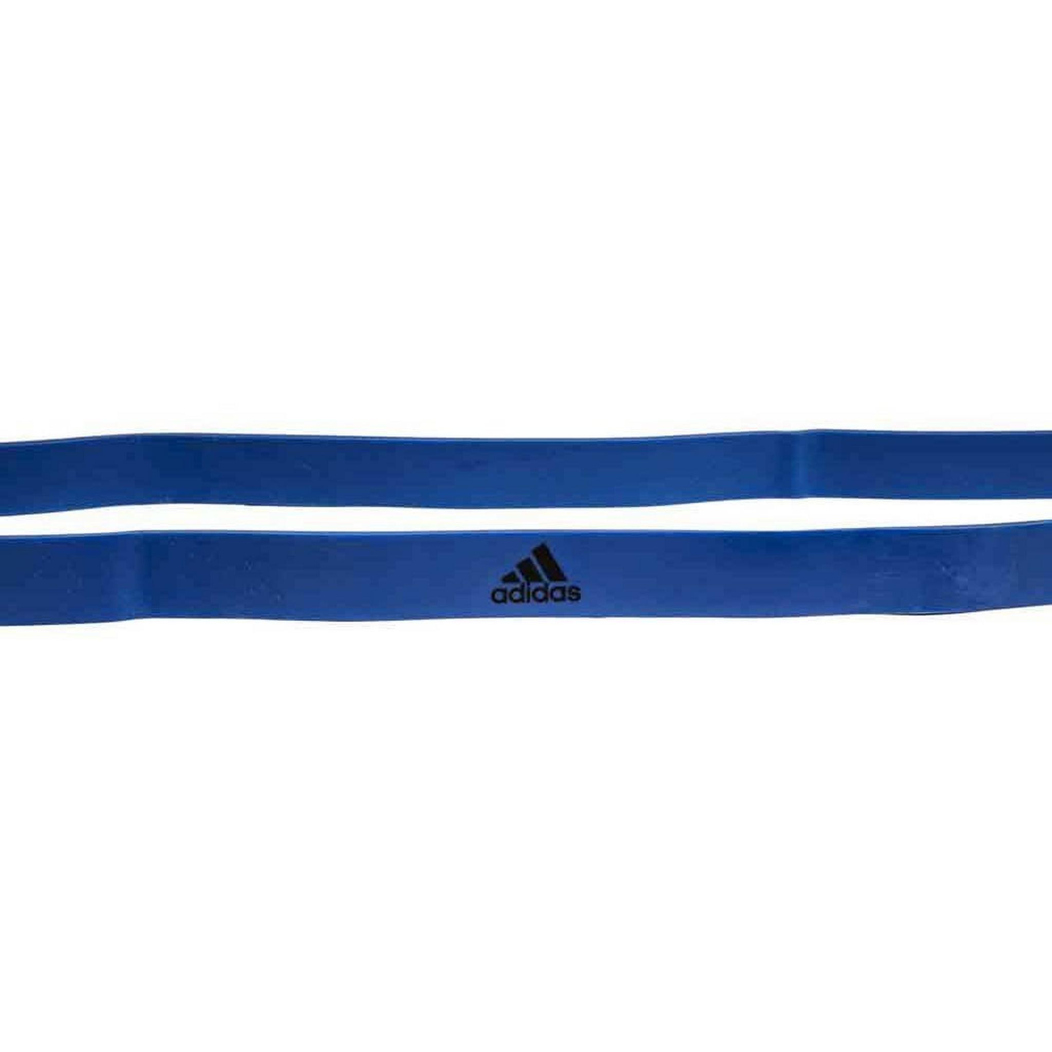 حزام للتمارين الرياضية كبير من أديداس - أزرق