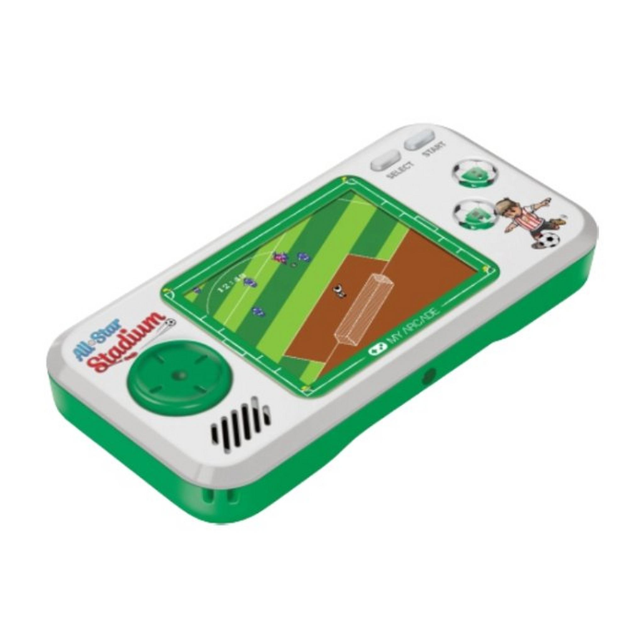 My Arcade All-Star Stadium Pocket Player - White / Green (DGUNL-3275)