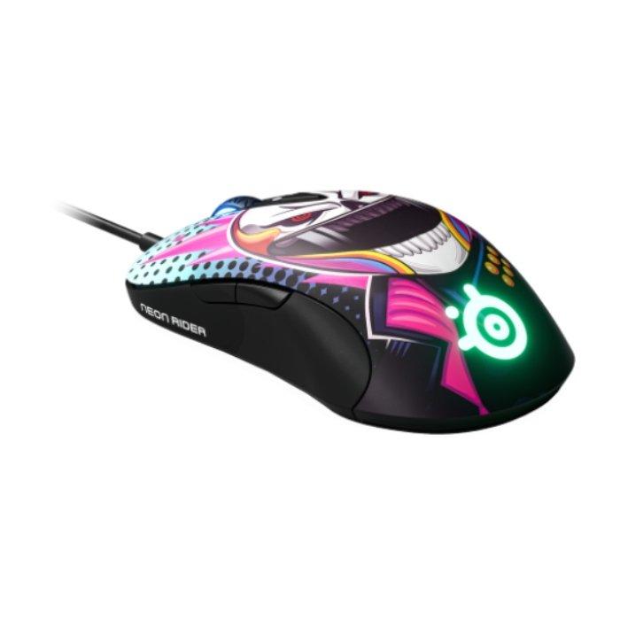 ماوس الألعاب ستيل سيريز تن إصدار نيون رايدر