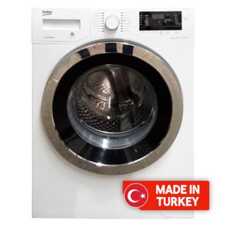 Buy Beko front load washer 9kg wx943440w/1 - white in Kuwait