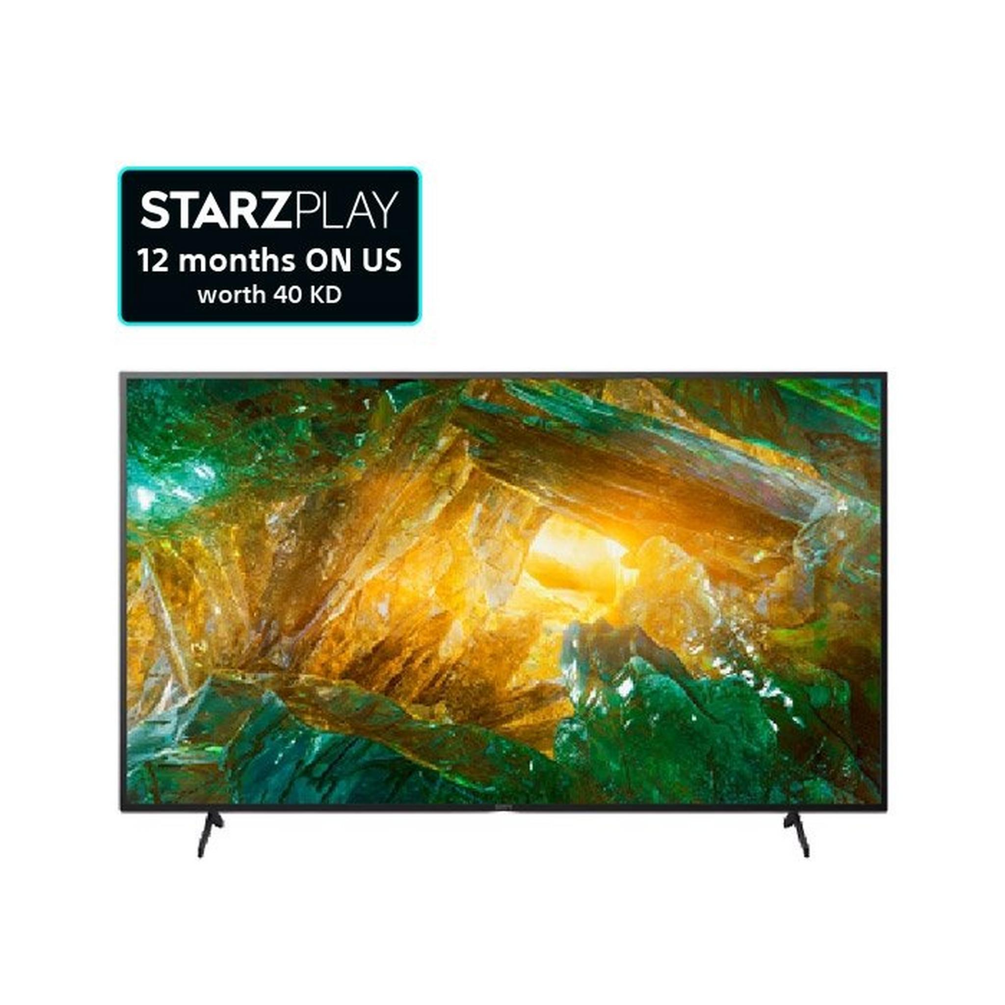 Sony TV 65" Android 4K LED (KD-65X8000H)