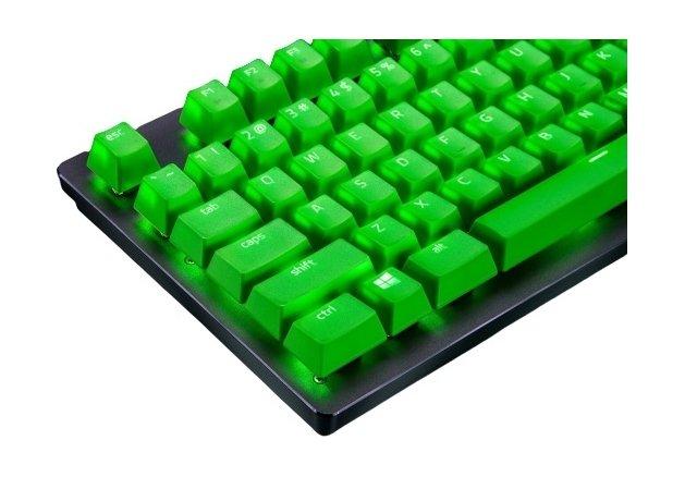 غطاء مفاتيح لوحة مفاتيح الألعاب ريزر PBT ميركوري - أخضر