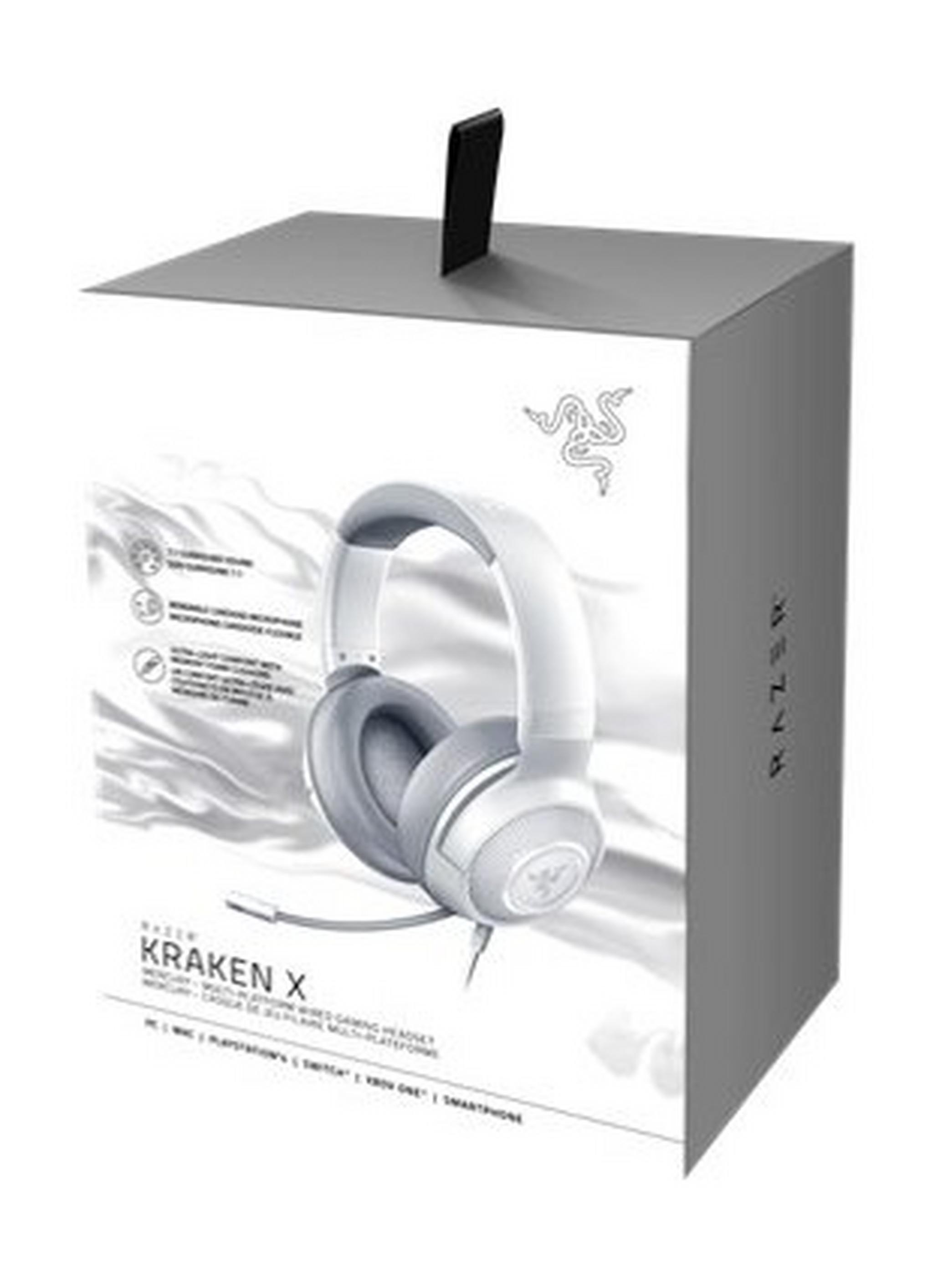 Razer Kraken X Wired Gaming Headset - Mercury