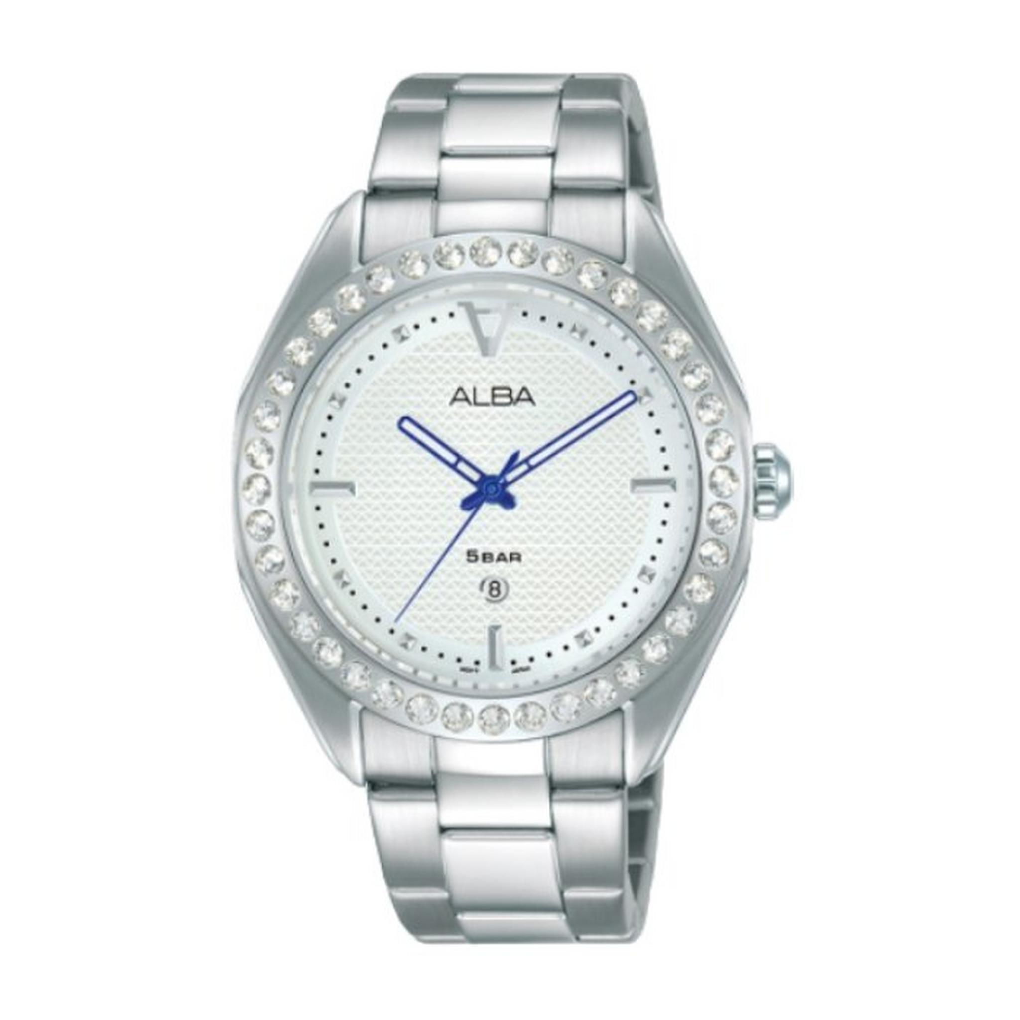 ساعة تناظرية حجم 36 ملم للنساء من ألبا (AH7V37X1)
