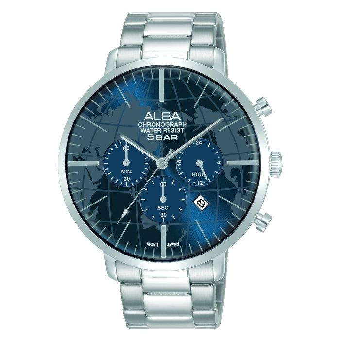 Alba 44mm Men's Chronograph Watch (AT3G73X1)