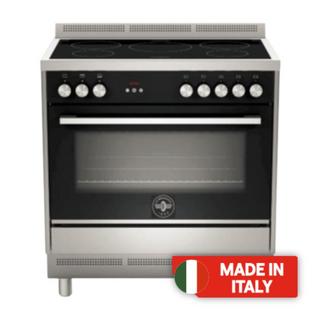 Buy Lagermania 90x60 cm ceramic electric cooker- stainless steel(tus9cer61lbx) in Kuwait