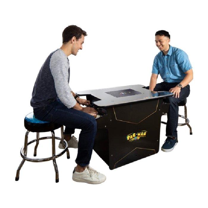 Arcade1Up Black Series PAC-MAN Head-to-Head Gaming Table