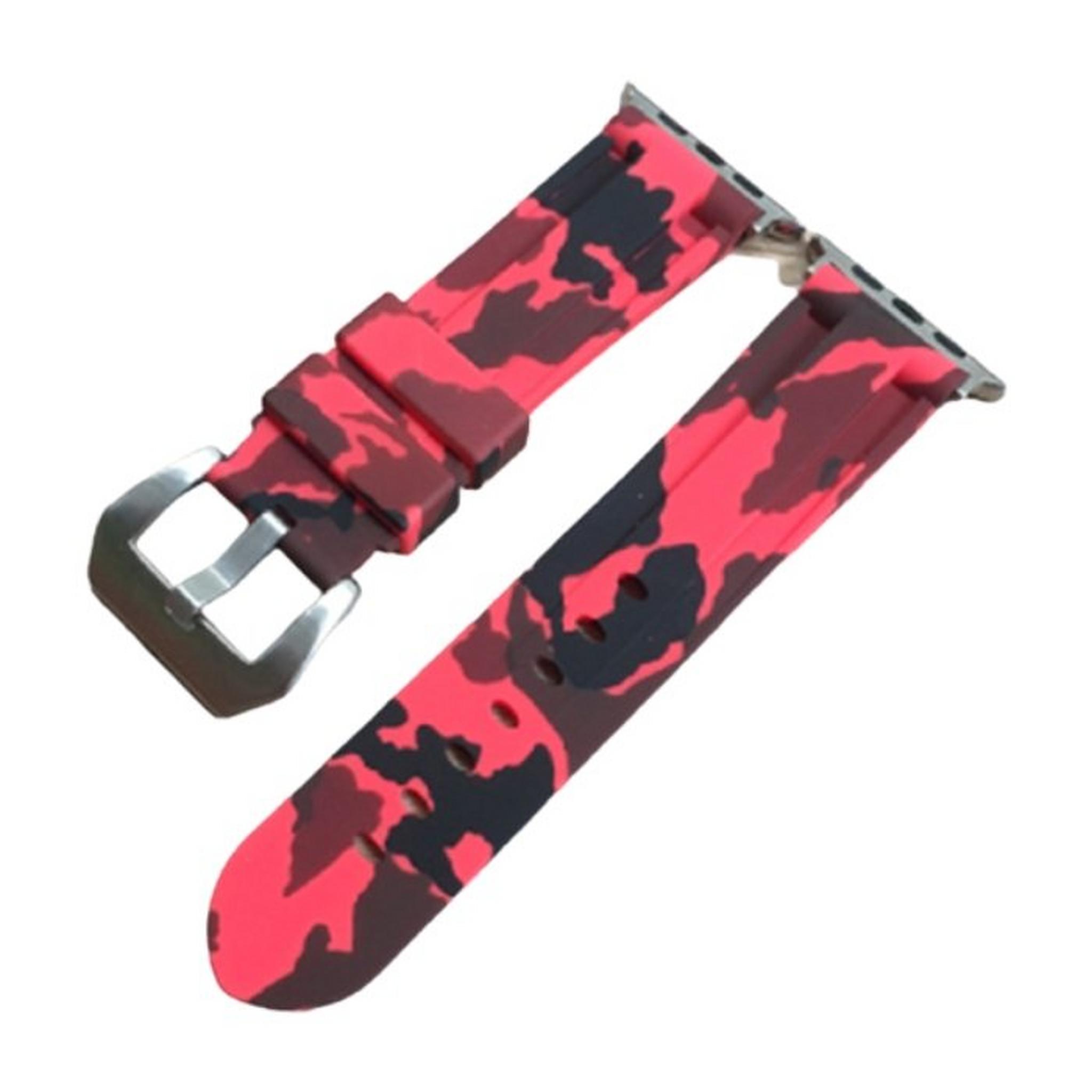 EQ Apple Watch Band Size 38/40MM (Camouflage) - Red