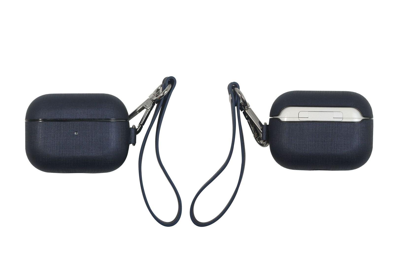 غطاء حماية لسماعات ابل ايربودز برو من اي كيو - أزرق