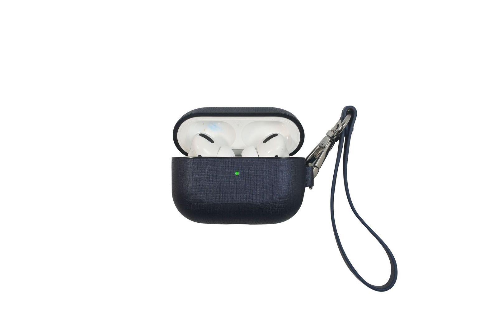 غطاء حماية لسماعات ابل ايربودز برو من اي كيو - أزرق