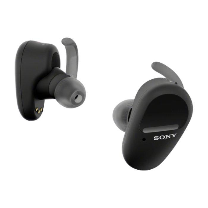 Sony WF-SP800N True Wireless Noise Cancelling Sports Earphones - Black