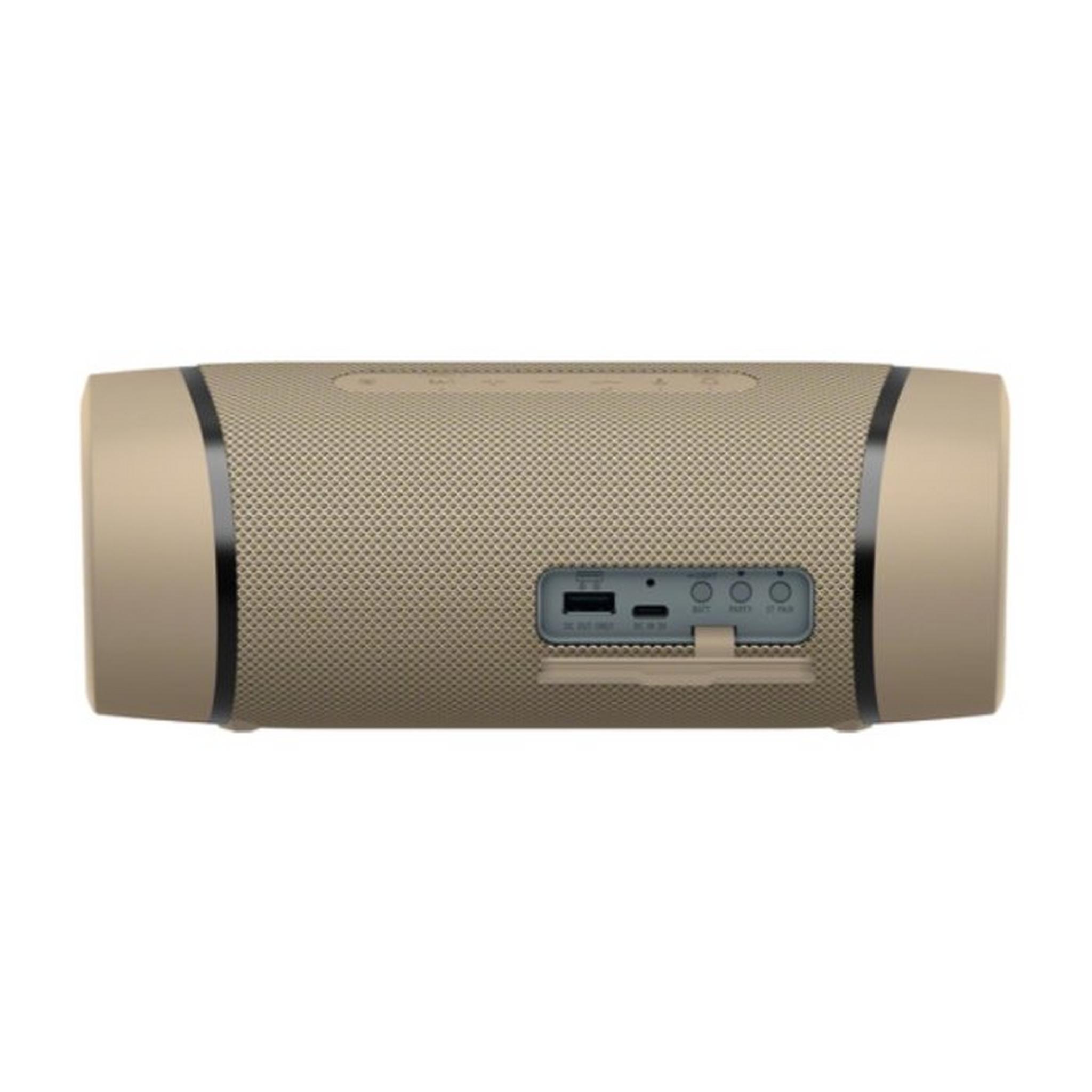 Sony Extra Bass Portable Wireless Speaker - Taupe Beige (SRS-XB33/C)