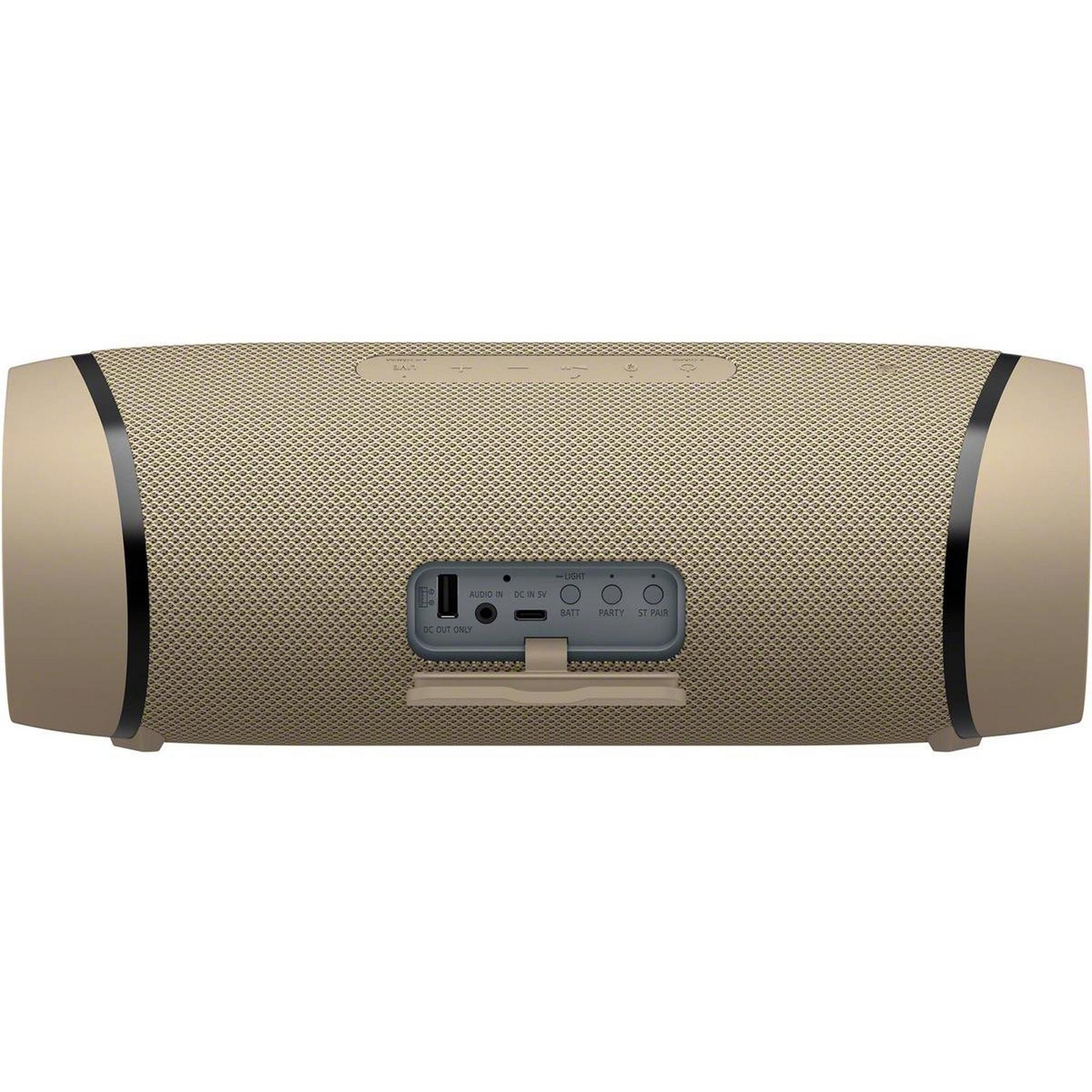 Sony Extra Bass Portable Wireless Speaker (SRS-XB43/C) - Beige