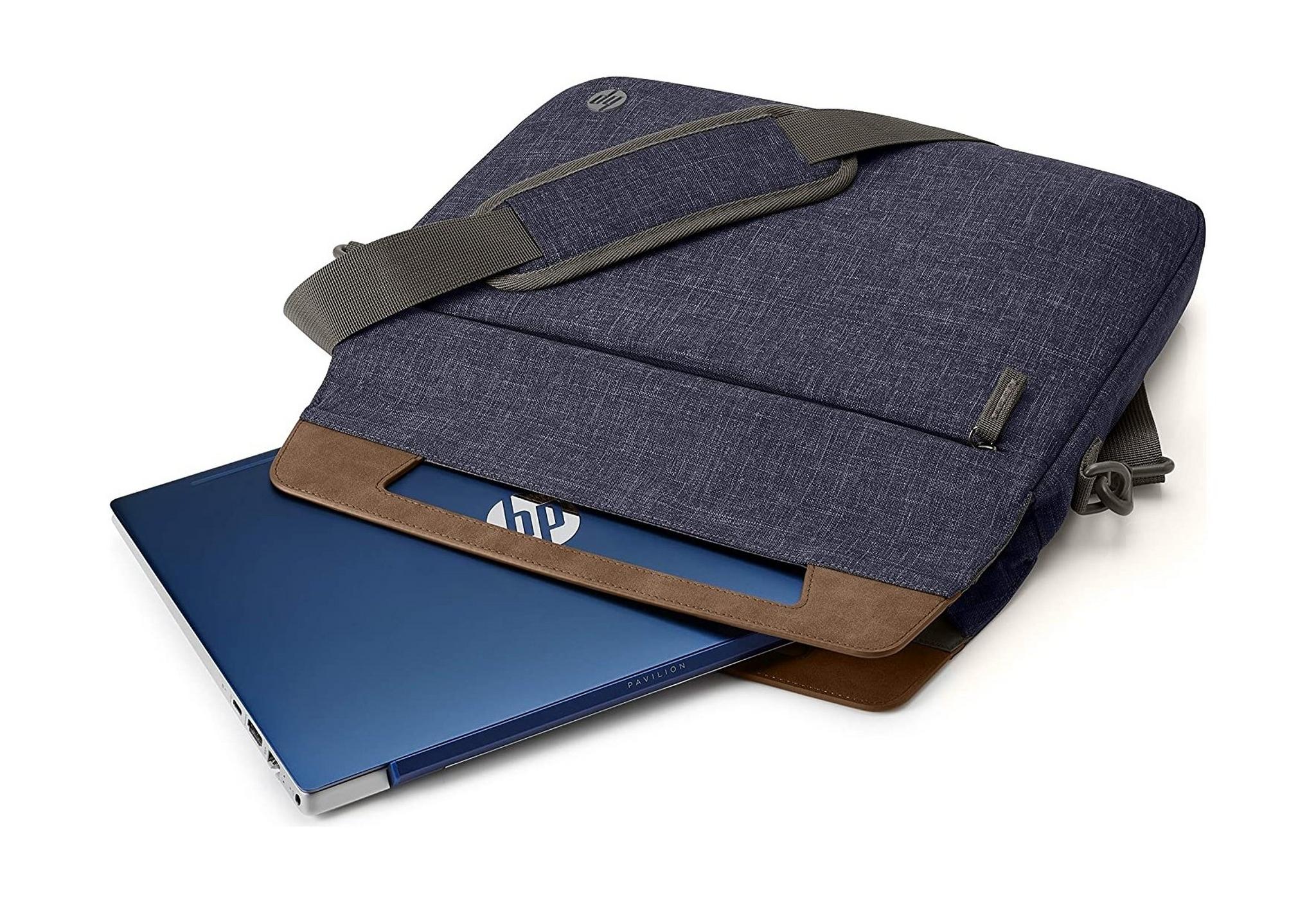 HP Renew Slim 14 Briefcase - Navy Blue