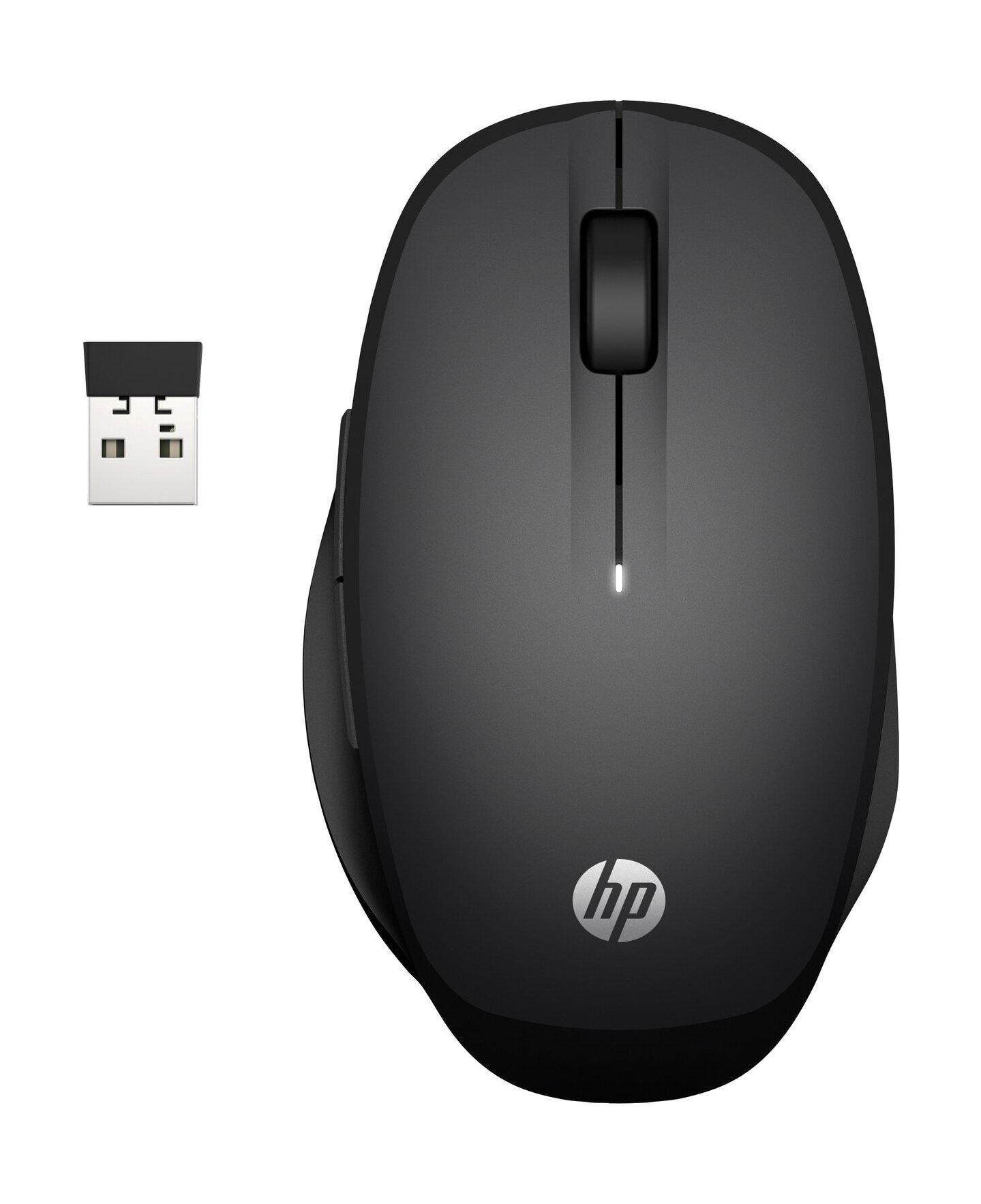 HP 300 Dual Mode Wireless Mouse (6CR71AA) - Black