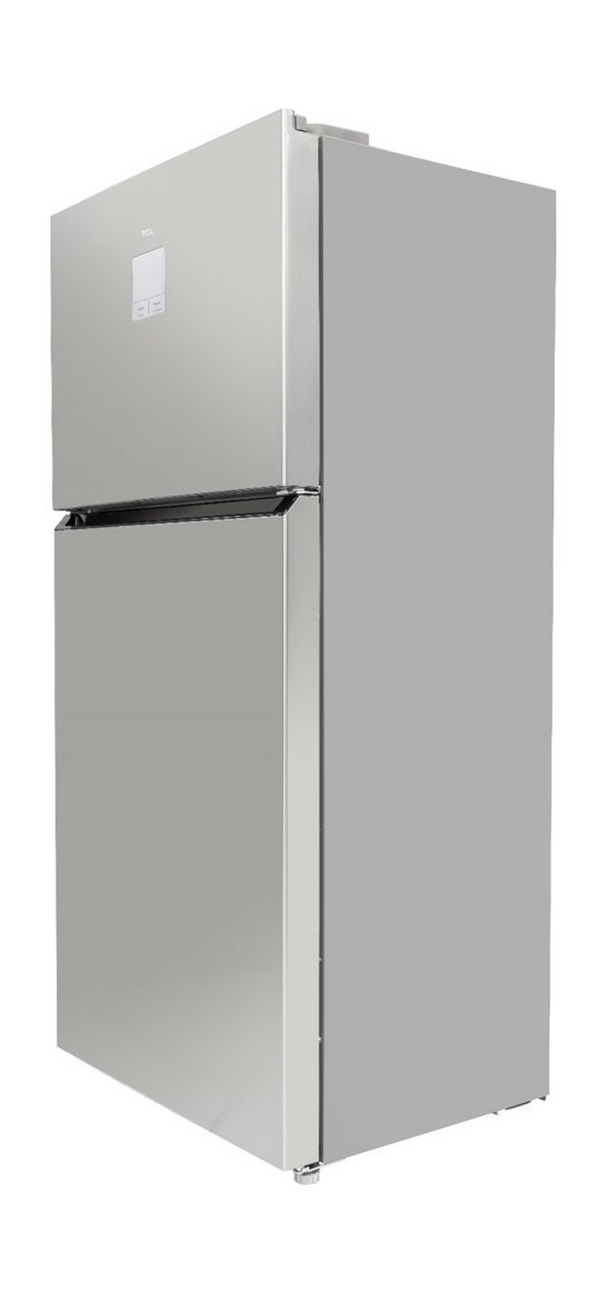 TCL Top Mount Refrigerator, 19CFT, 538-Liters, TRF-545WEX - Stainless Steel