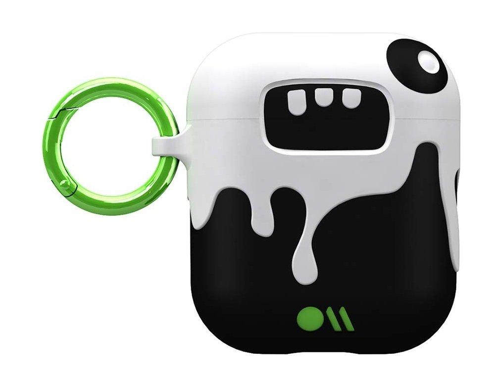 غطاء الحماية كاسميت كريتشربودز لسماعات إيربودز (CM-CM039614) - أبيض/أسود