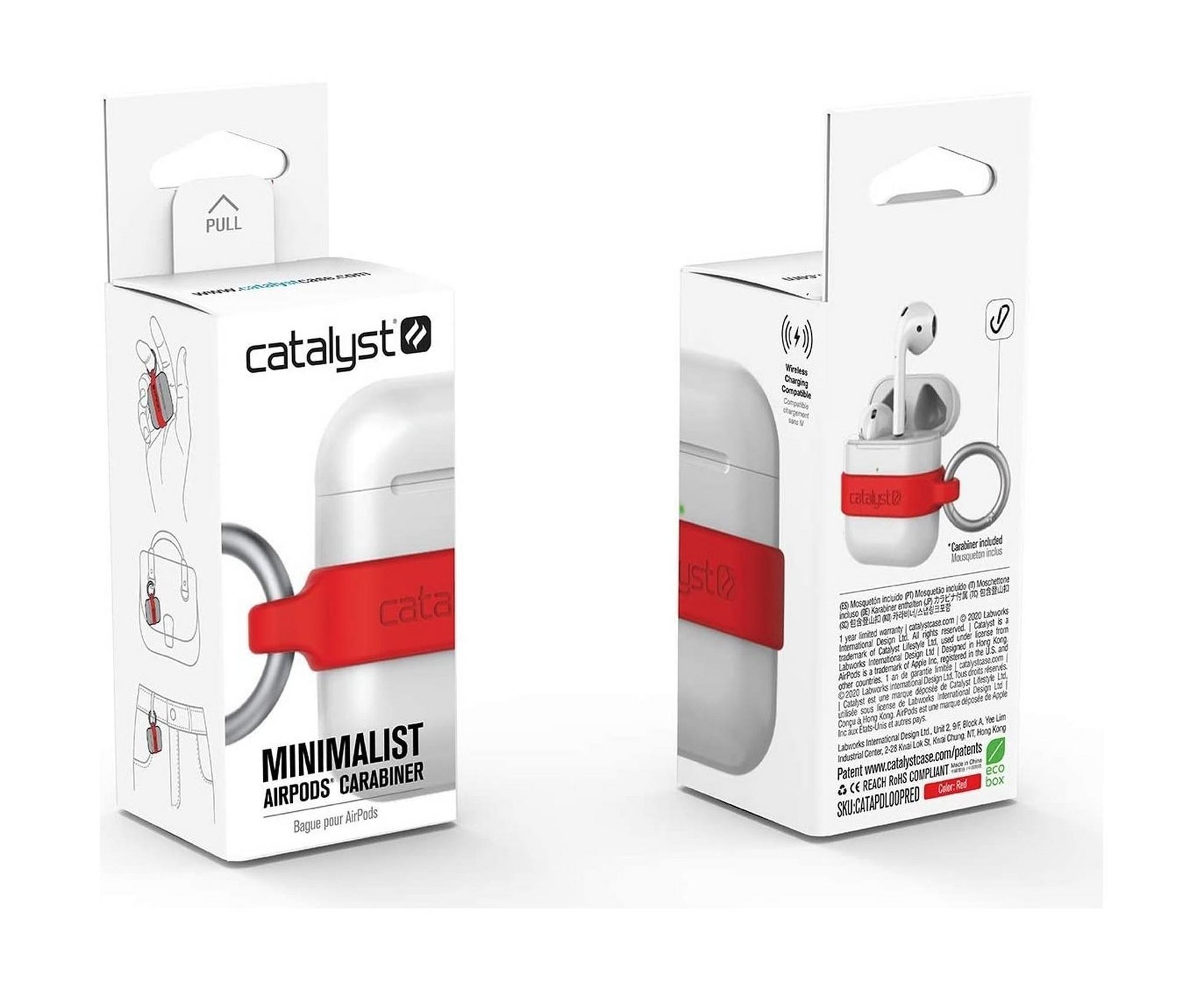 Catalyst Minimalist AirPods 1 & 2 Case - Red