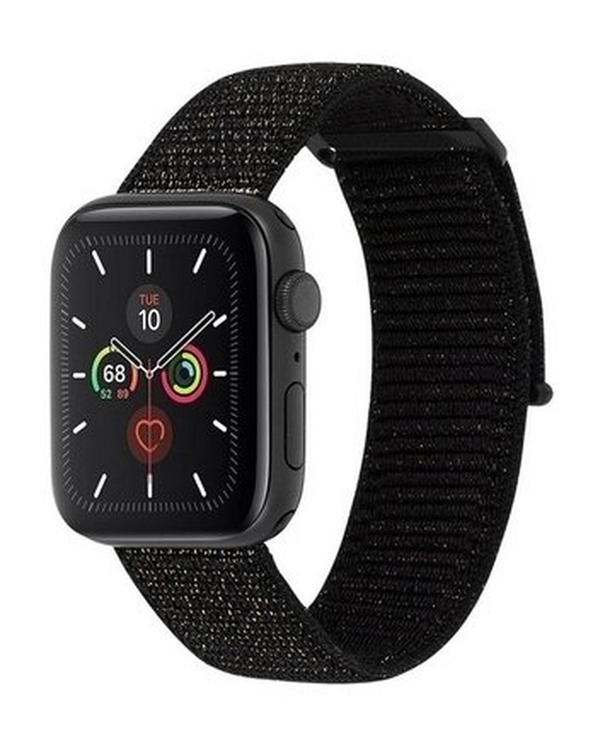 Casemate Apple Watch 42/44mm Nylon Band - Metalic Black