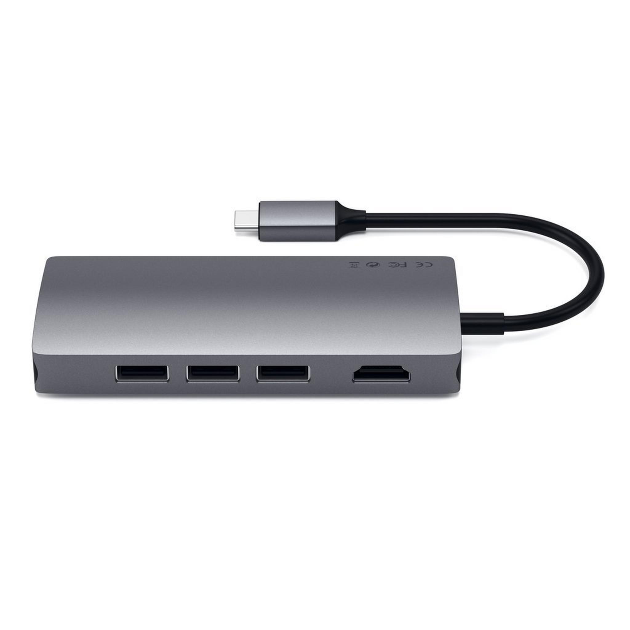 Satechi USB C Aluminum Multi-Port Adapter - (ST-TCMA2M)