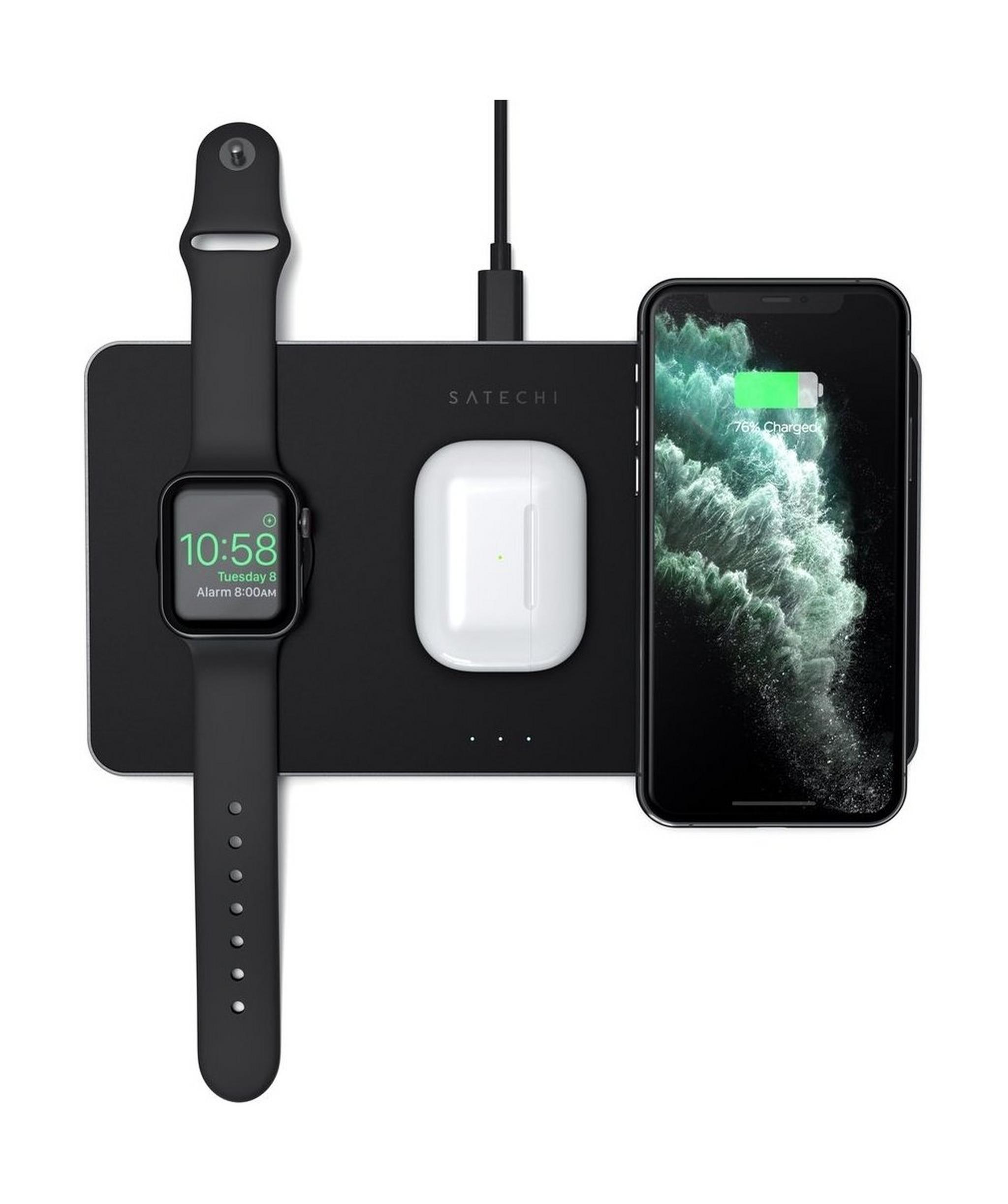 Satechi Trio Wireless Charging Pad For Apple