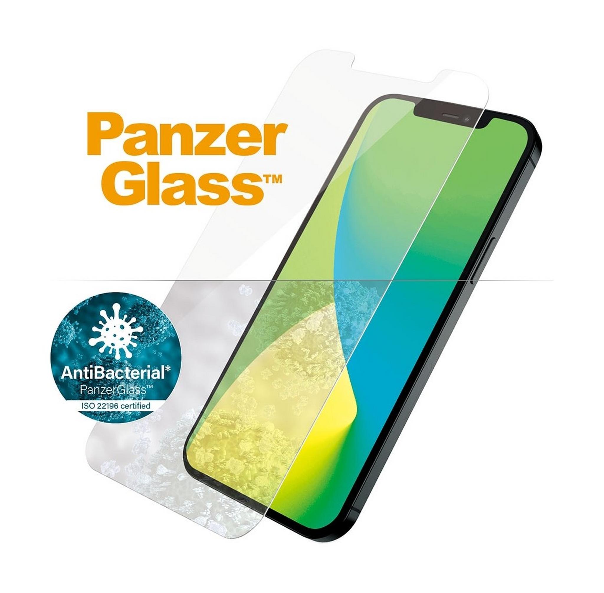 واقي الشاشة الزجاجي لآيفون 12 ميني من بانزر جلاز (2707) - شفاف