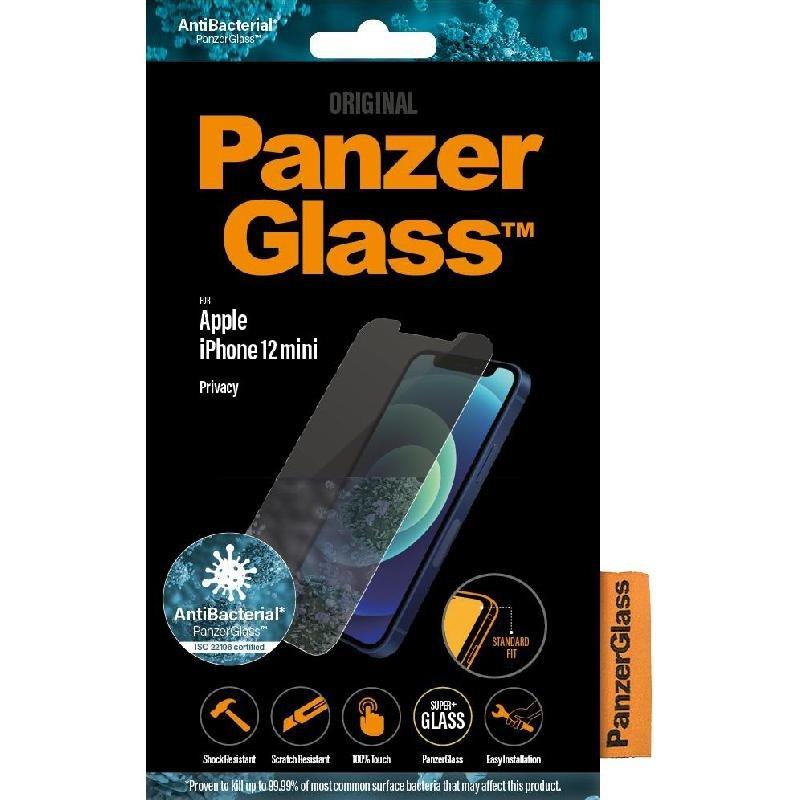 PanzerGlass iPhone 12 Mini Standard Glass Screen Protector (P2707) - Private