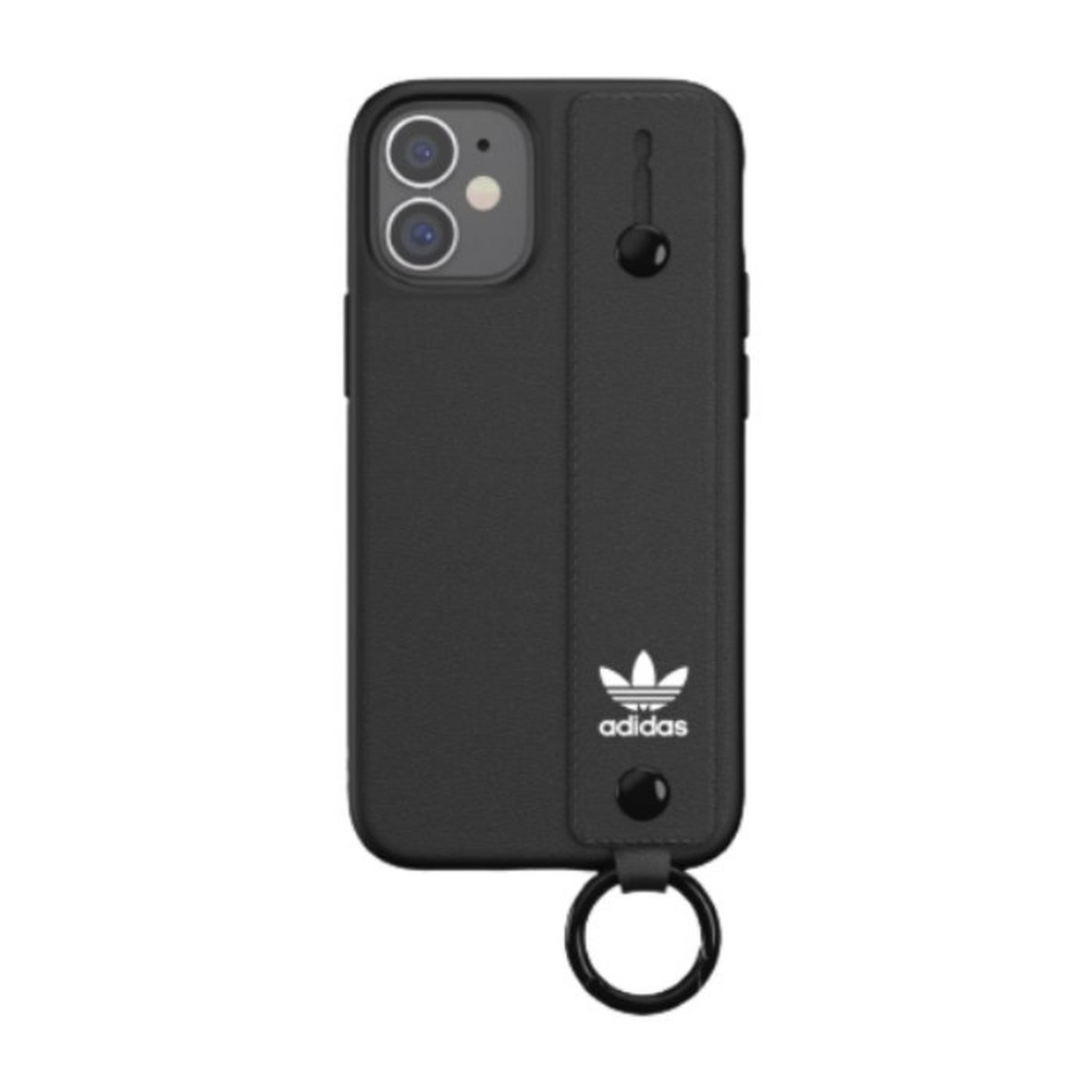 Adidas Original iPhone 12 Mini Hand Strap Case - Black