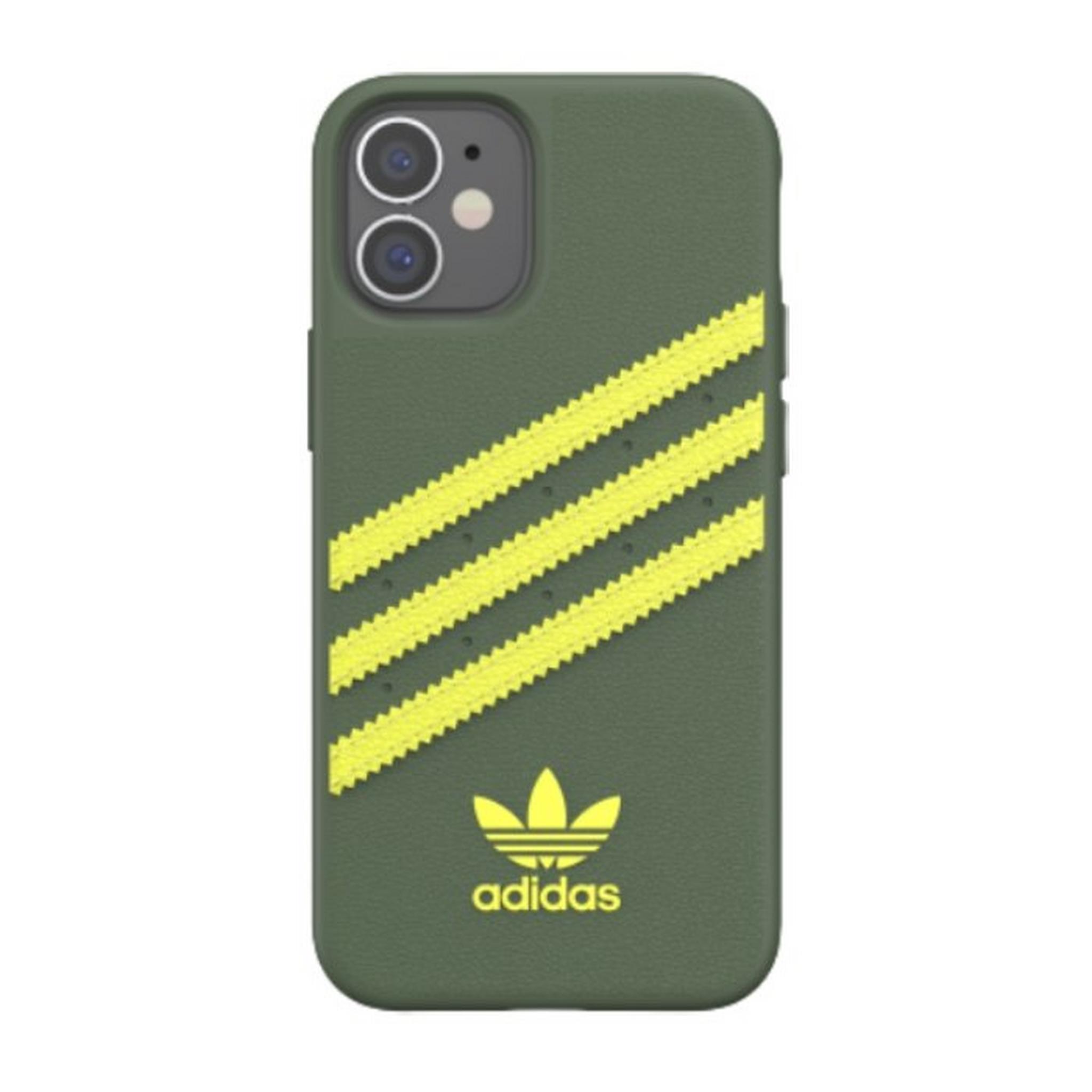 Adidas Original iPhone 12 Mini Moulded Case - Wild Pine