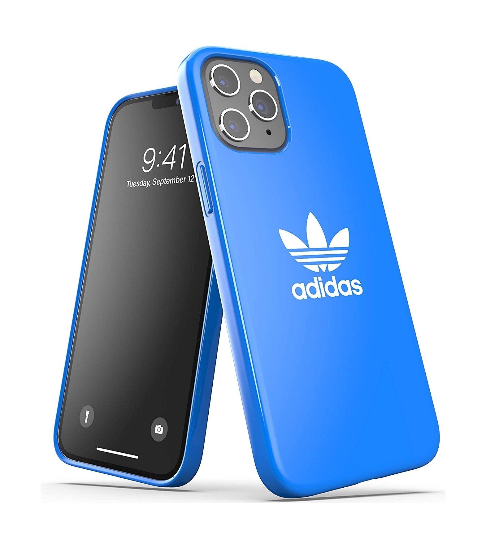 Adidas Originals iPhone 12 Mini Shockproof Protective Back Case - Blue Bird
