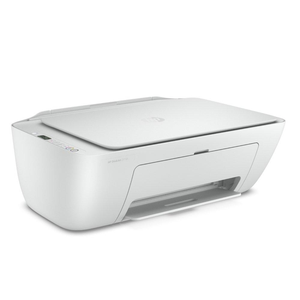 HP DeskJet 2710 All-in-One Printer, 5AR83B - White