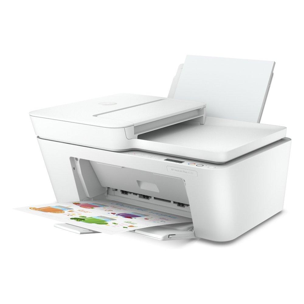 HP DeskJet Plus 4120 All-in-One Printer, 3XV14B - White
