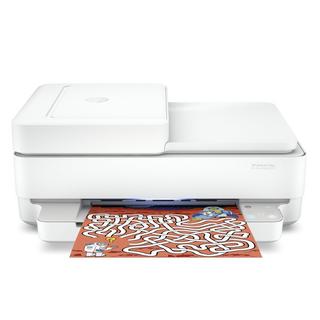 Buy Hp deskjet plus ink advantage 6475 all-in-one printer, 5sd78c - white in Saudi Arabia