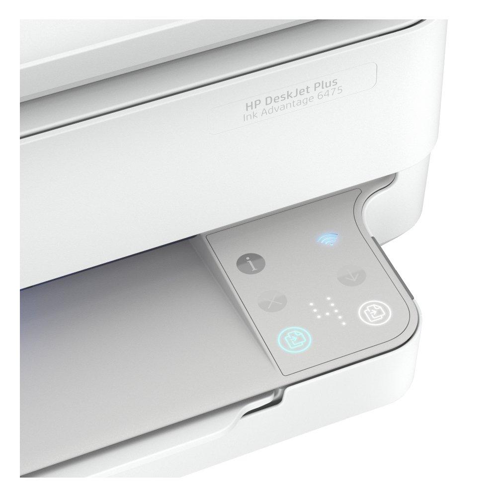 HP DeskJet Plus Ink Advantage 6475 All-in-One Printer, 5SD78C - White
