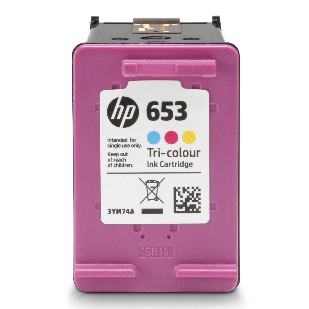 HP 653 Original Tri-Colour Ink Cartridge