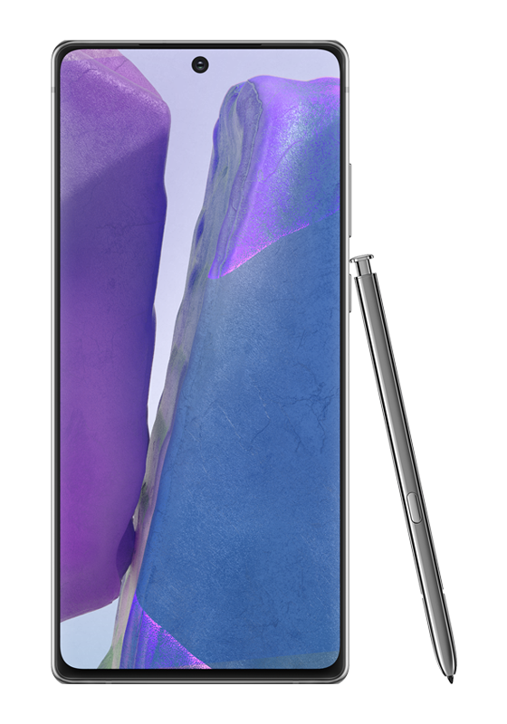 هاتف سامسونج جالكسي نوت 20 - (5G) - بسعة 256 جيجا بايت - رمادي