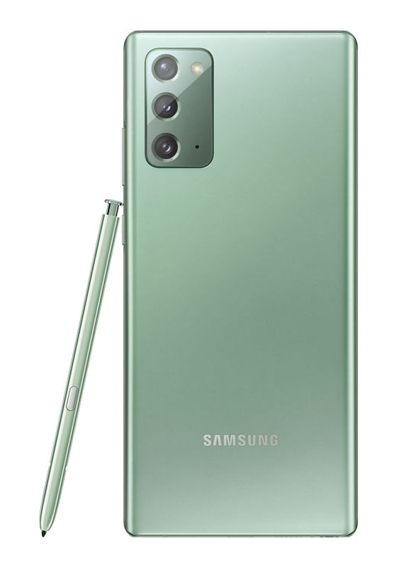 هاتف سامسونج جالكسي نوت 20 - (5G) - بسعة 256 جيجابايت - أخضر