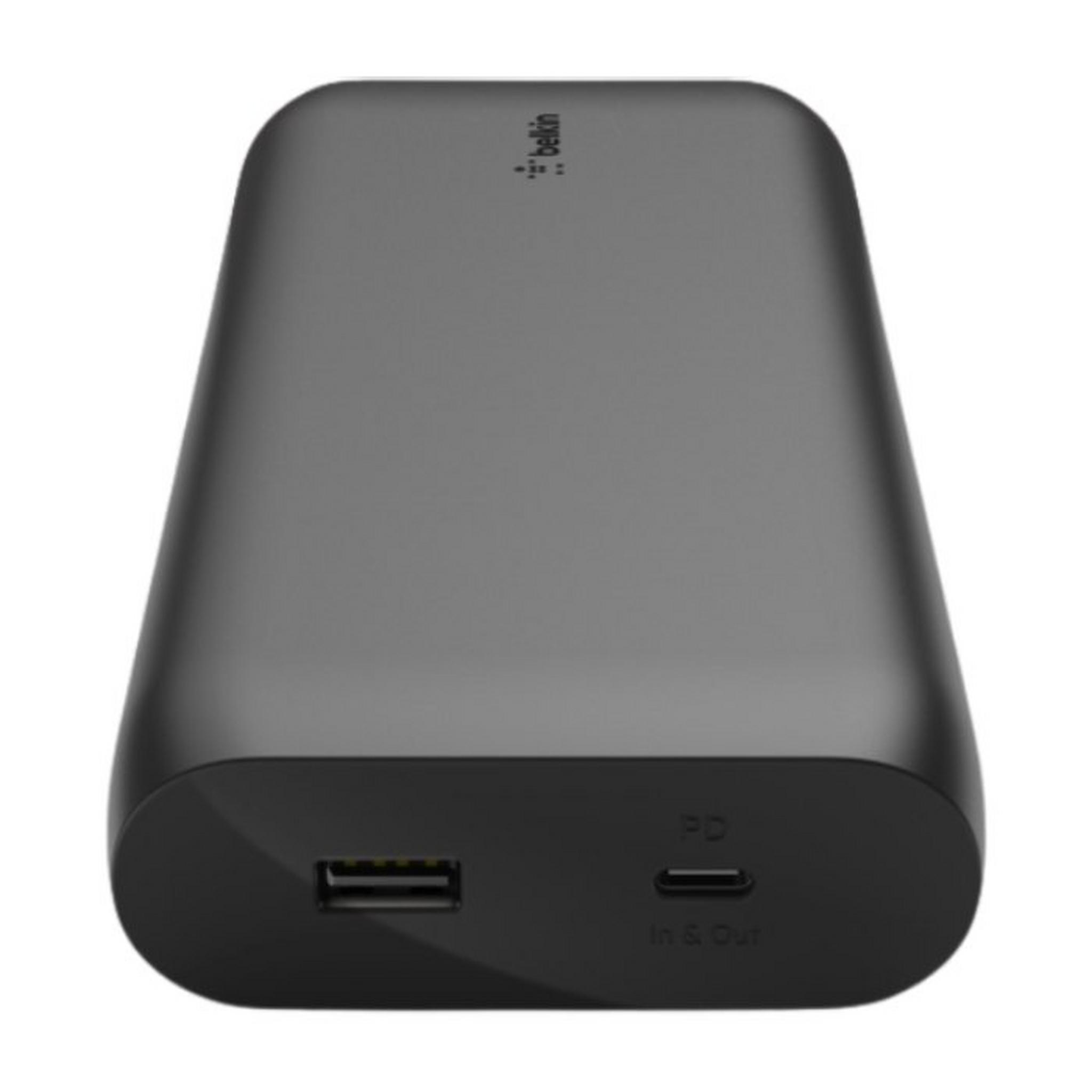Belkin Boost Charge 20,000 mAh USB-C PD Power Bank - Black